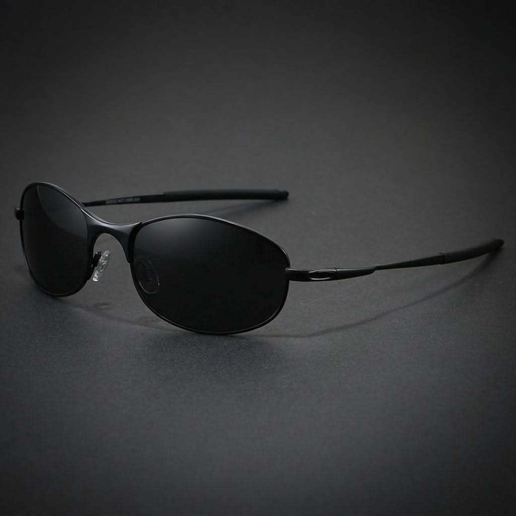 Polarized sport sunglasses for activewear, offering UV protection for outdoor sports & adventure.