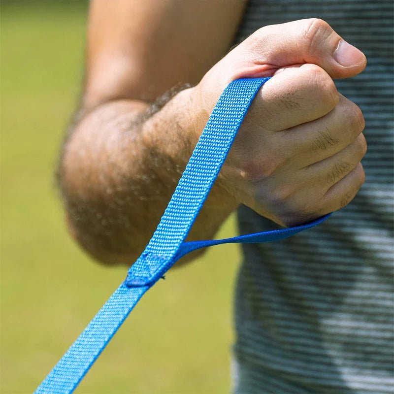 Extra long 10-meter nylon training lead for dog walking and obedience, black pet supplies gear