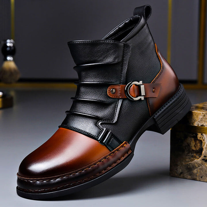 Men's vintage style everyday boots, perfect for casual autumn & winter wear. Durable & comfortable.