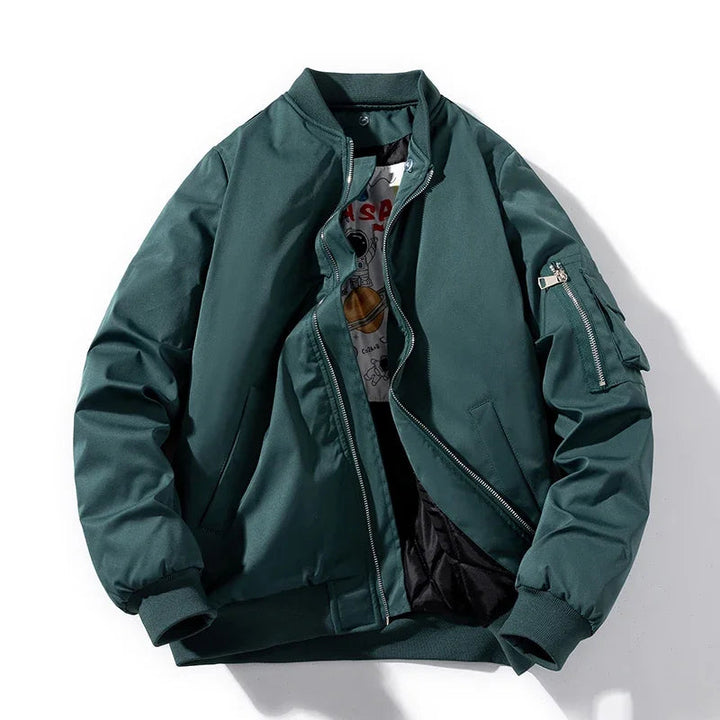 Men's Astro Bomber Jacket, stylish casual outerwear & layering piece. Perfect for everyday wear.