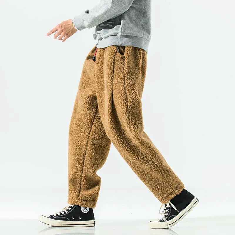 Cozy, warm relaxed fit unisex winter pants for ultimate comfort in cold weather.