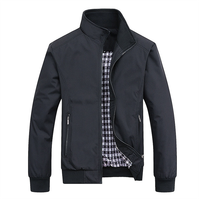 Men's Kensington Bomber Jacket, ideal for spring and fall, offering a blend of modern and classic style.
