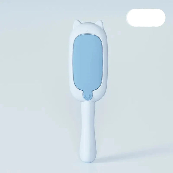 Close-up of pet hair removal brush, ideal for cat grooming, dog grooming & removing loose fur