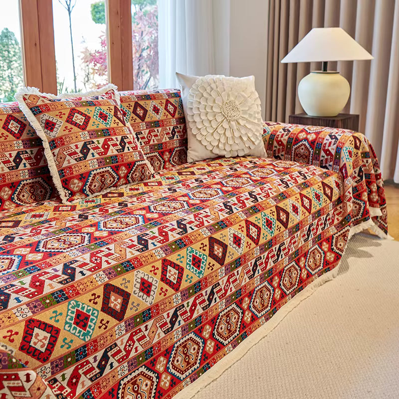 Bondi Breeze Textured Chenille Sofa Cover