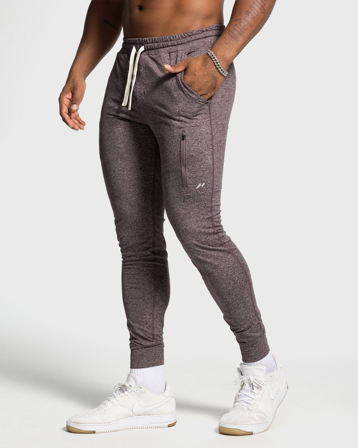 Men's everyday stretch joggers; casual pants designed for flexible comfort.
