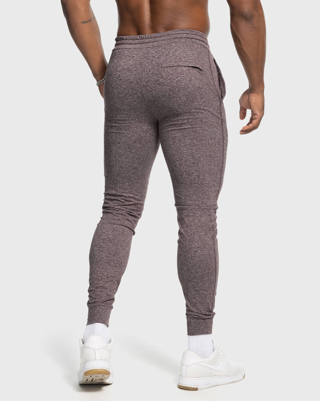 Men's ultimate comfort stretch joggers; casual, active, and gym-ready bottoms.