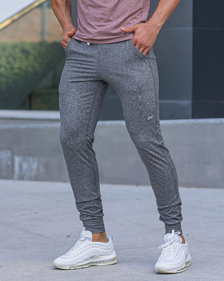 Comfortable men's stretch joggers, perfect casual pants for active lifestyles.