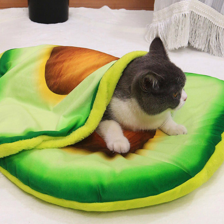 Unisex Cozy Round Pet Bed