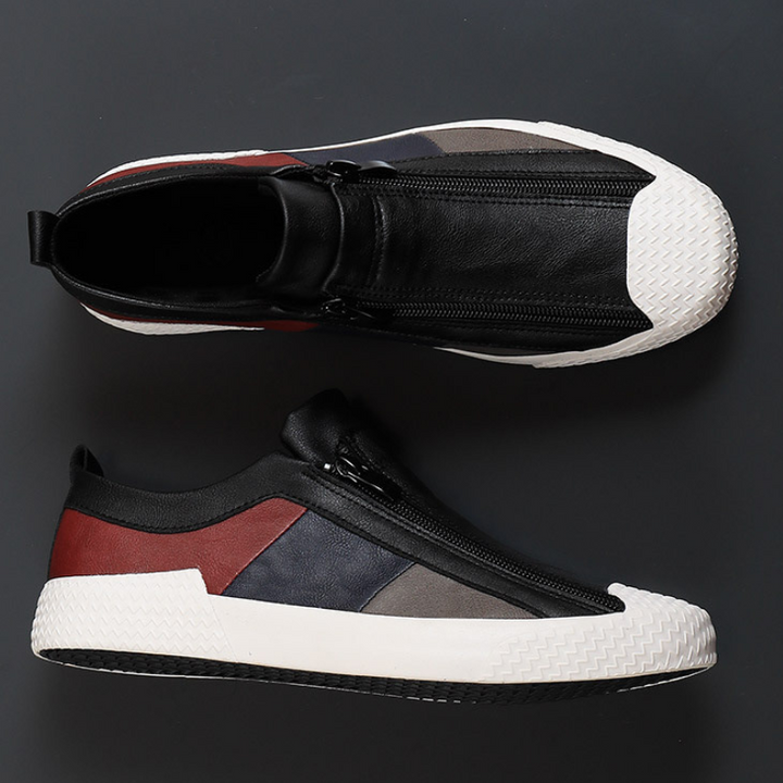 Comfortable men's cushioned sneakers, handcrafted for a stylish look and versatile everyday wear.