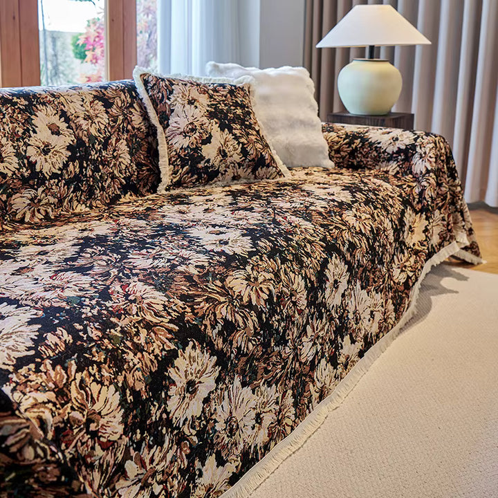 Bondi Breeze Textured Chenille Sofa Cover