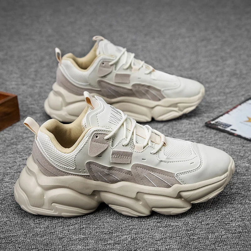 Men's Monolith Series chunky sneakers. Bold, comfortable, modern footwear for athletic casual & everyday style.