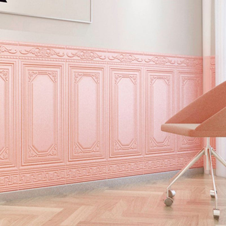 Modern self-adhesive 3D wall panels, bringing depth & style to your home decor.