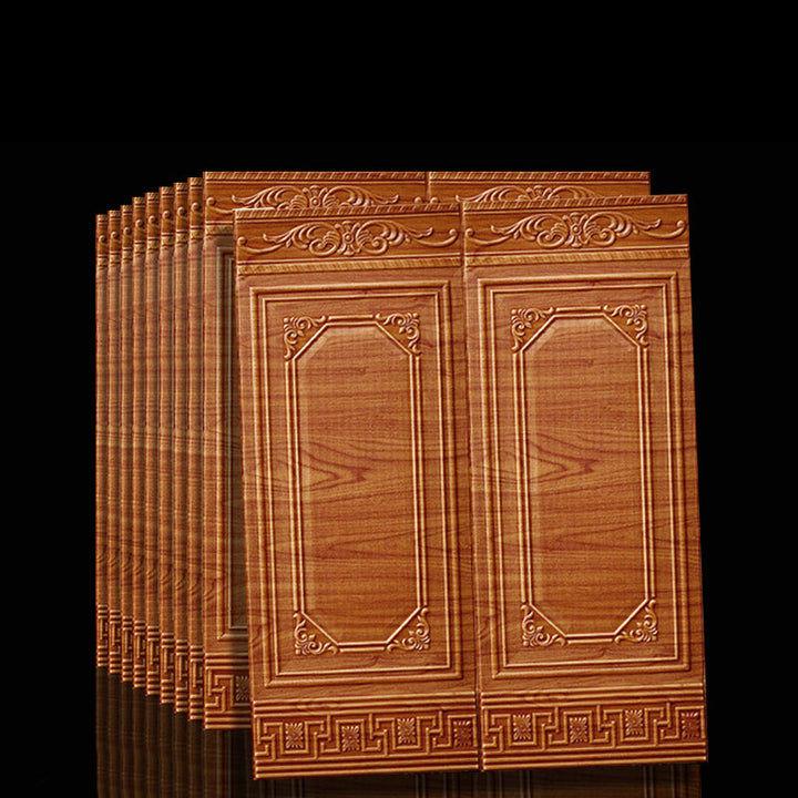 Modern home decor with 3D peel and stick wall panels, creating dynamic spaces.