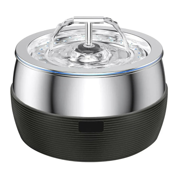 Pet supplies: multi-pet 3 liter stainless steel quiet water fountain for dogs & cats