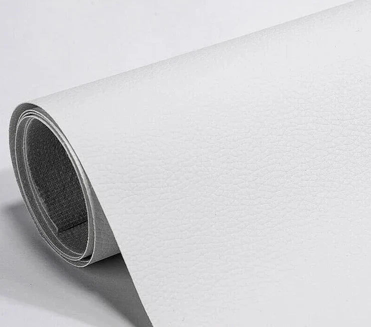 Self-adhesive leather restorer patch for car seats, sofas & damaged furniture.