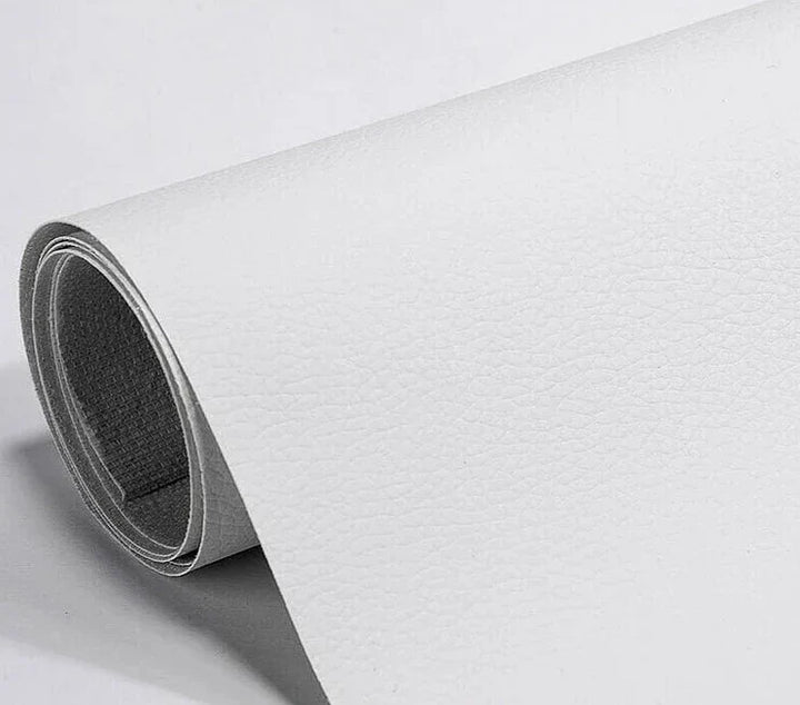 Self-adhesive leather restorer patch for car seats, sofas & damaged furniture.