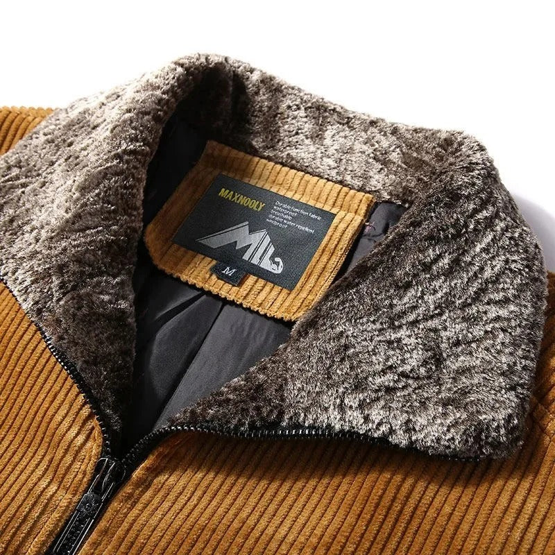 Men's stylish fall fashion ridge jacket, offering warmth and comfort as a versatile winter coat.