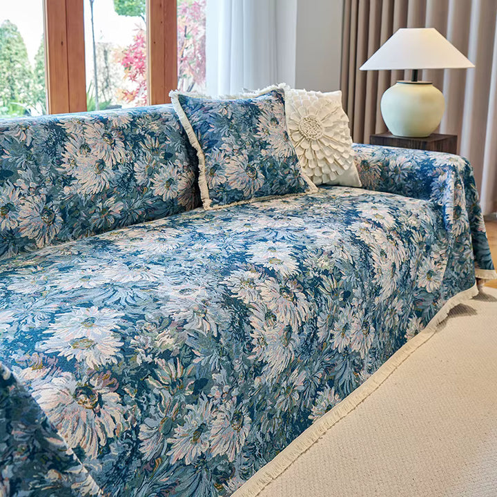 Bondi Breeze Textured Chenille Sofa Cover