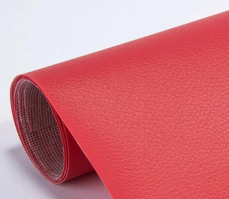 Fix worn car seats with this durable self-adhesive leather & vinyl repair patch.