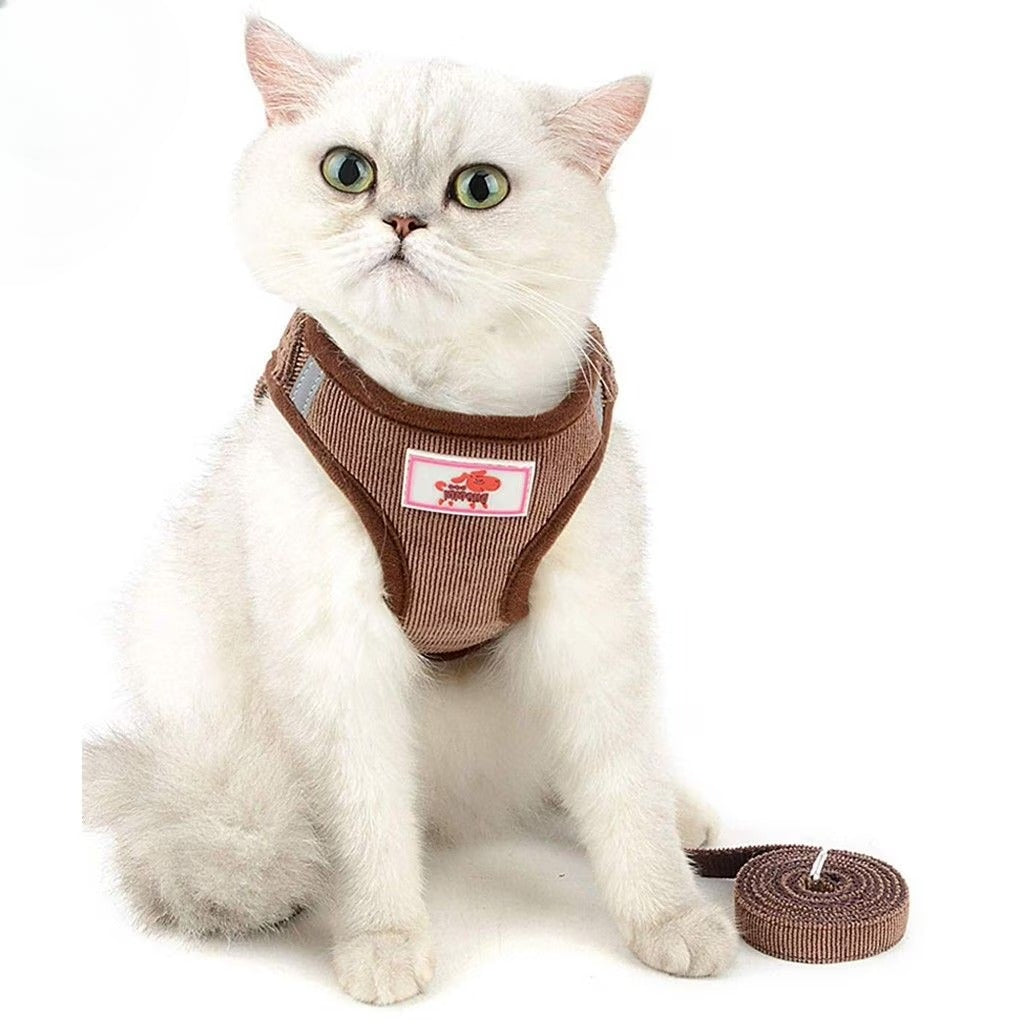 Velvet Reflective Dog Harness for Comfort