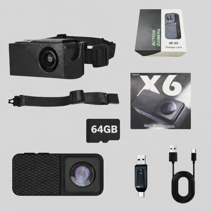 Unisex Pet Collar Camera 160° Wide-Angle HD Video Recorder