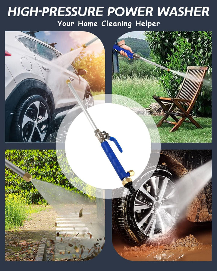 High-pressure spray nozzle, a powerful pressure washer accessory for deep vehicle cleaning & car wash.
