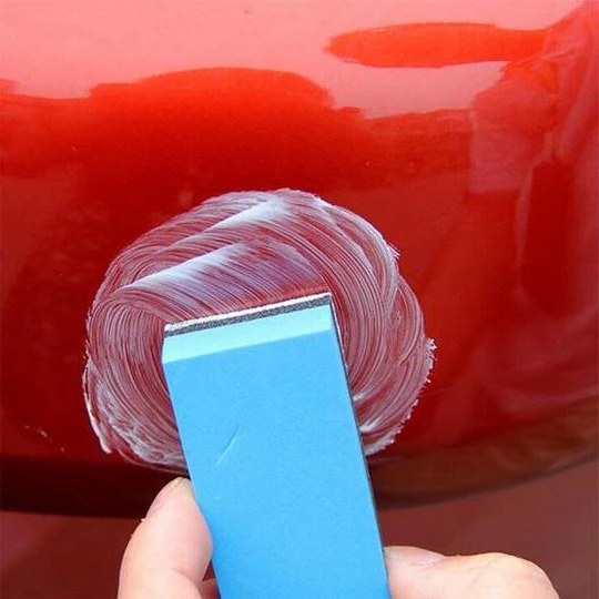 Easy-to-use Automotive Paint Scratch Remover Kit for effective car scratch repair. Essential vehicle care for a flawless finish.