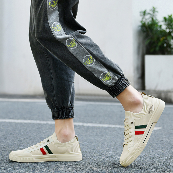 Soft interior lining of men's lightweight sneakers, built for all-day comfort and casual wear.