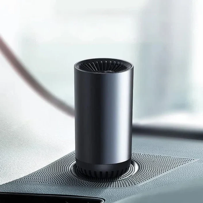 Versatile car heater & cooler with 360° rotation. A 12V portable defroster that fits cup holders for instant warmth.