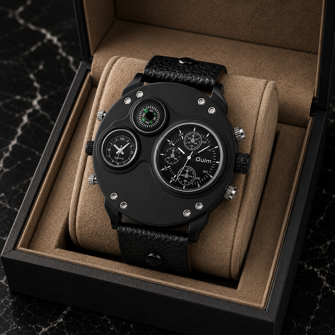 Elegant men's timepiece, a classic stainless steel quartz watch ideal for business and formal wear. [[lstfy-media:6]]