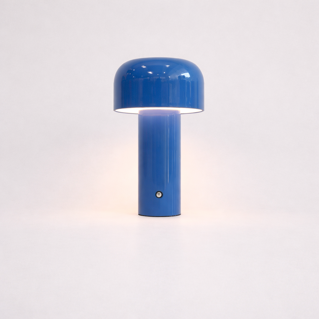Elegant portable LED lamp with dimmable touch control for modern homes.