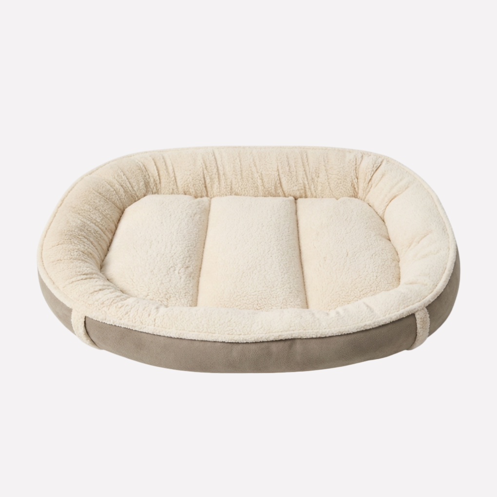 Premium pet supplies: Washable, soft nest dog bed with plush comfort for happy, well-rested dogs & puppies.