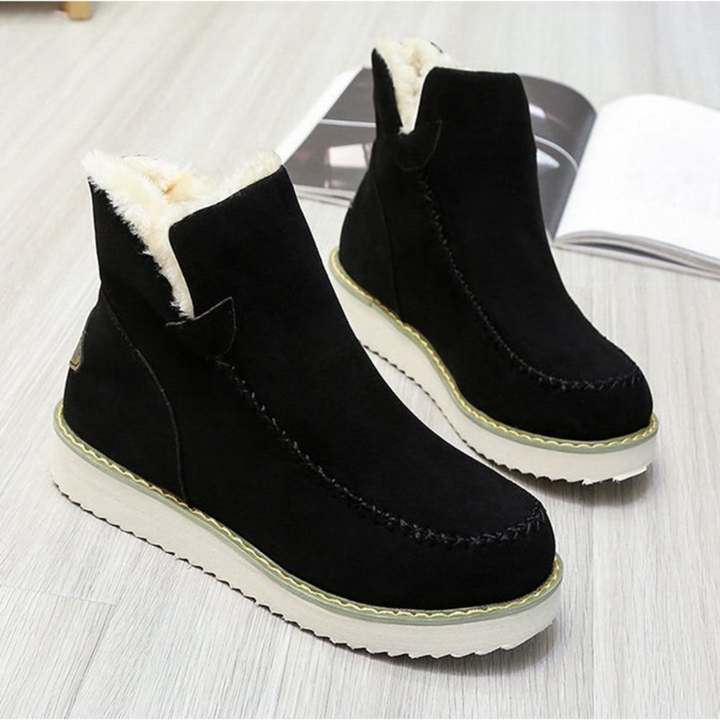 Stylish unisex lace-up winter boots. New5 design, durable sole & secure grip for cold weather outdoor adventures.