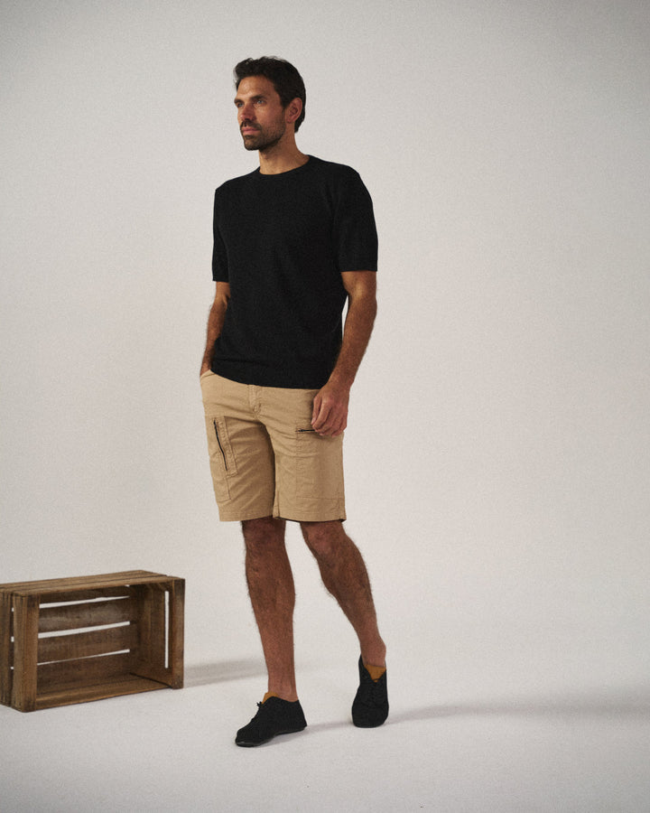 Comfortable tailored fit men's shorts, ideal for warm weather and daily activities.