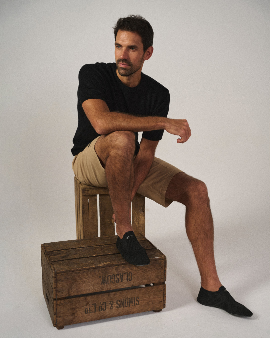 Utility cargo shorts for men, offering a tailored fit and ultimate comfort for summer.