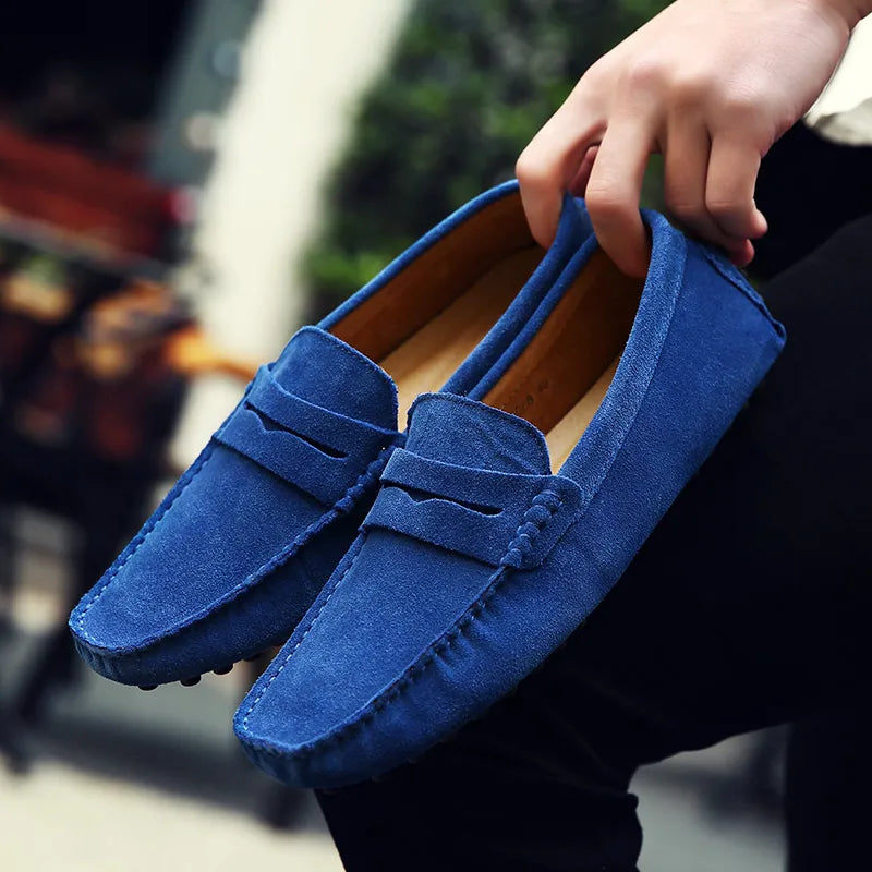 Men's Maverick slip-on loafers. Classic dress shoes for smart casual style.