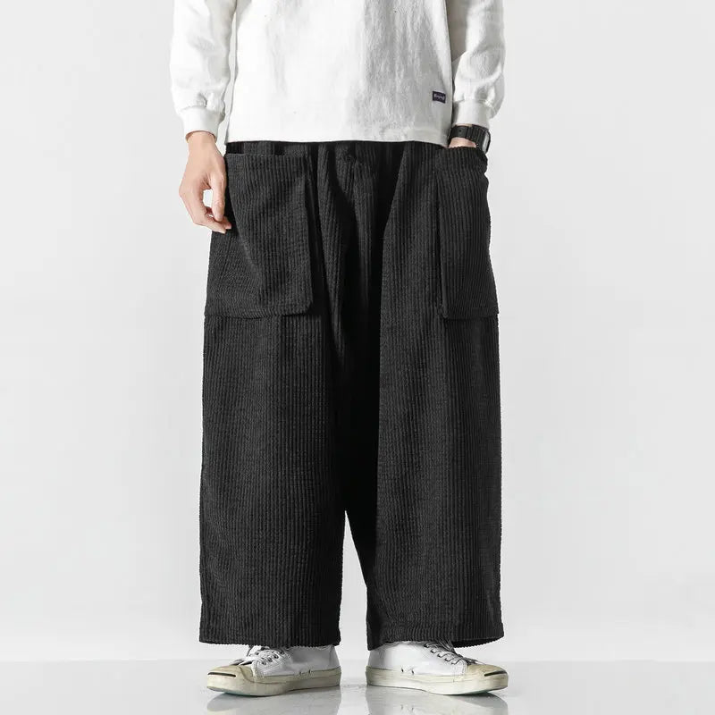 Spacious, relaxed fit unisex sweatpants ensuring maximum comfort for any casual or lounge activity.