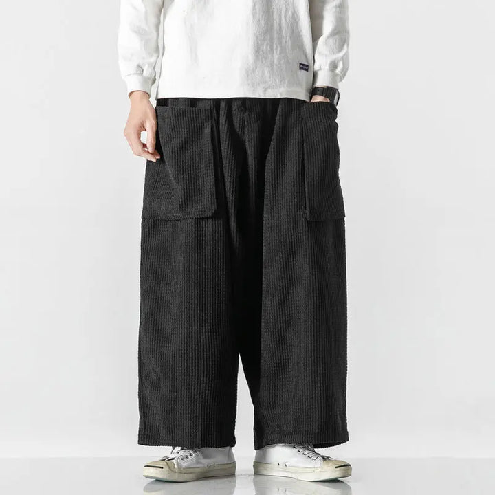 Spacious, relaxed fit unisex sweatpants ensuring maximum comfort for any casual or lounge activity.
