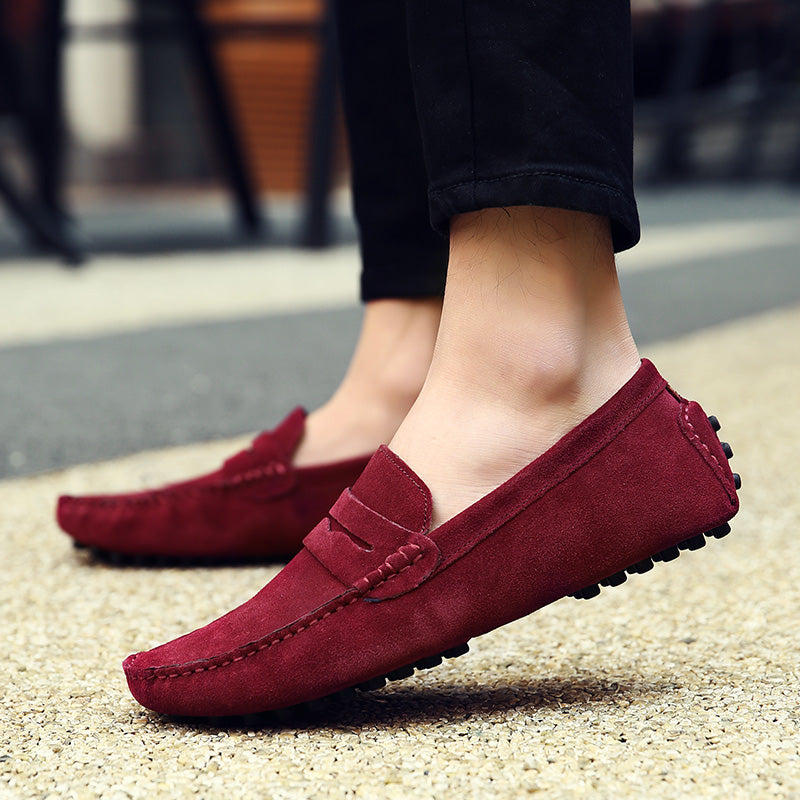 Easy-wear Men's Maverick slip-on loafers. Smart casual & formal dress shoes for men's style.