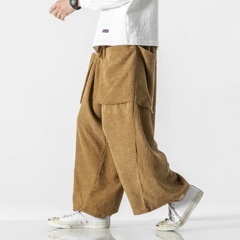 Comfortable unisex relaxed fit sweatpants with an adjustable pull-on waist, perfect for everyday casual wear.
