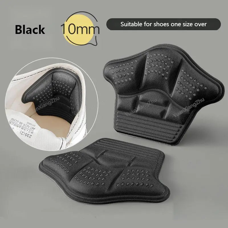 All-day comfort heel cushions for shoes, ideal for foot pain and blister prevention.