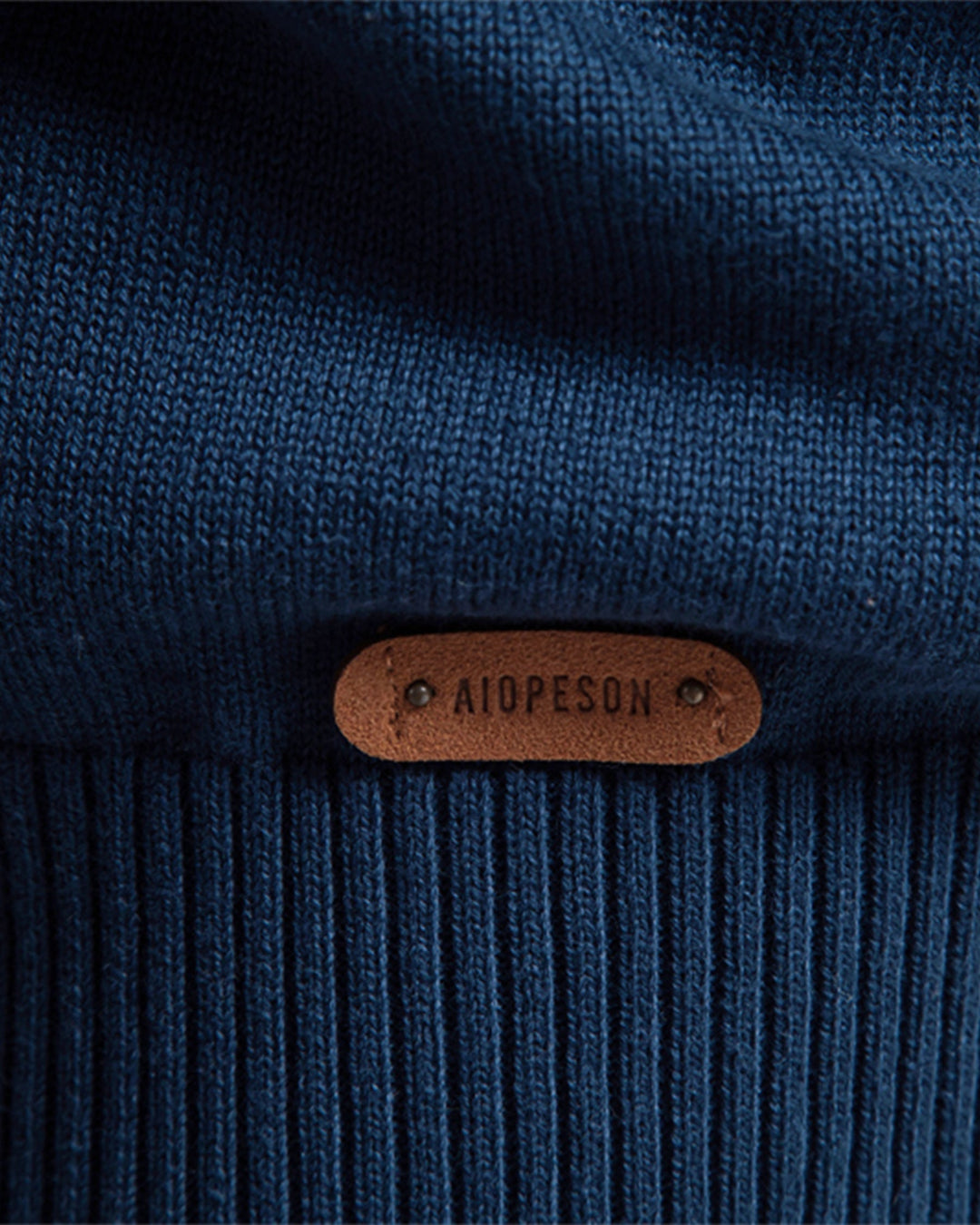 Pullover men's sweater, featuring a stylish textured knit, perfect for fall layering.