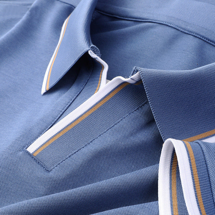 Men's classic polo shirt for everyday wear. Short sleeve, timeless design. Comfortable & stylish casual fashion.