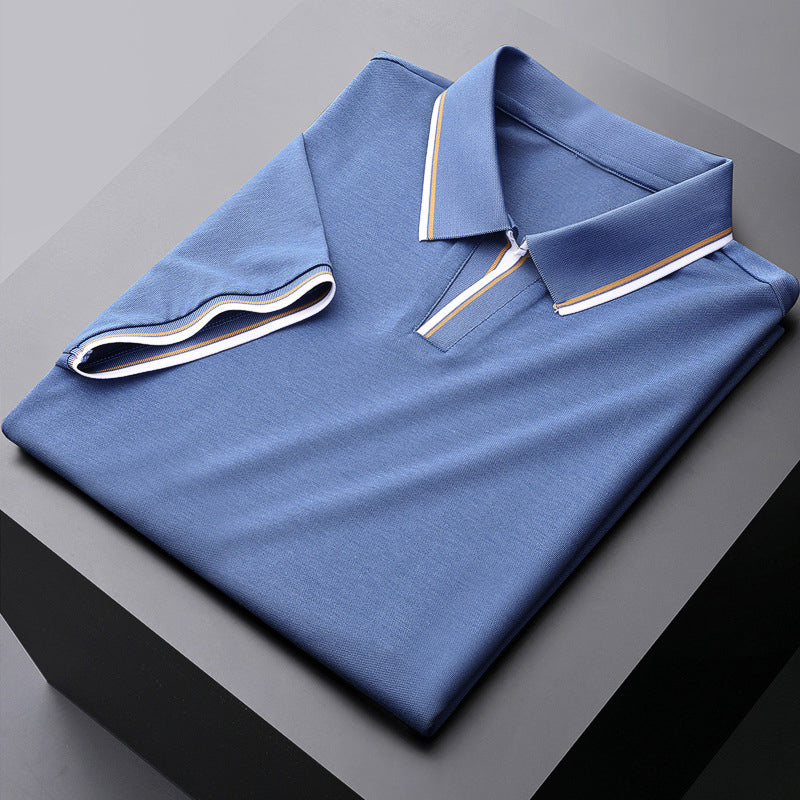 Versatile men's polo shirt, perfect for casual or semi-formal occasions. Stylish short sleeve, classic design.