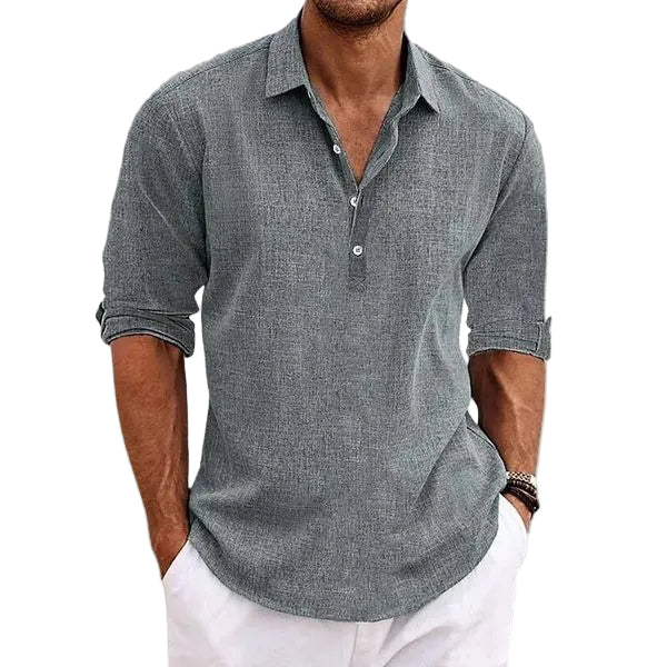 Stylish men's summer polo shirt, a breathable top for smart casual or everyday wear. Men's fashion essential.