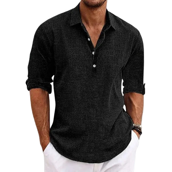 Comfortable men's lightweight polo. Breathable summer shirt for men, ideal for everyday style & casual wear.