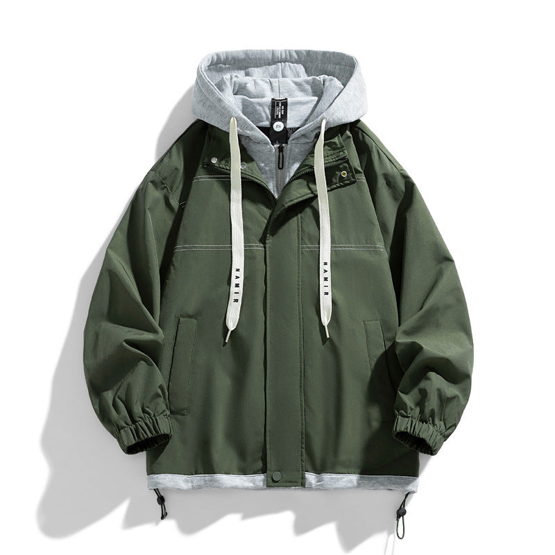 Cream Men's Denver jacket, a stylish & comfortable casual outerwear layer for street style fashion.