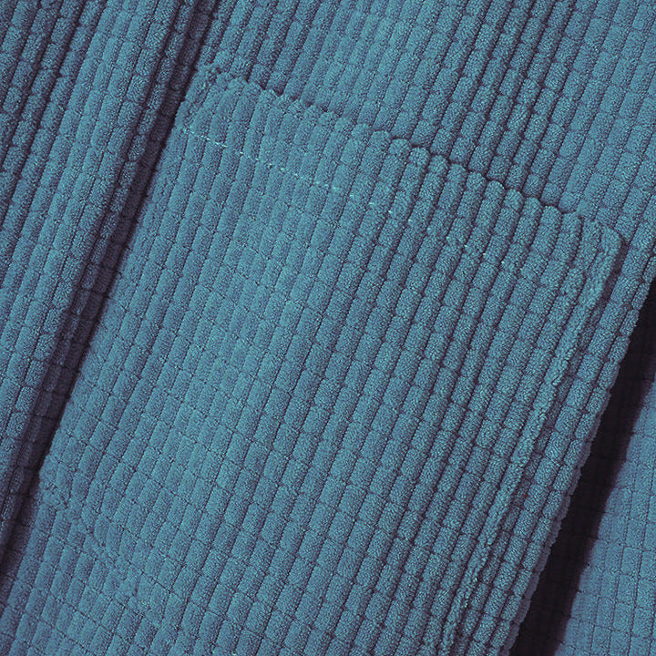 Everyday Brooklyn textured hooded jacket for men & women. Casual button-up style, great for spring/fall fashion.