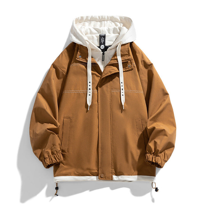 Amber Men's Denver jacket for men, a cozy & durable casual winter jacket for cold weather.