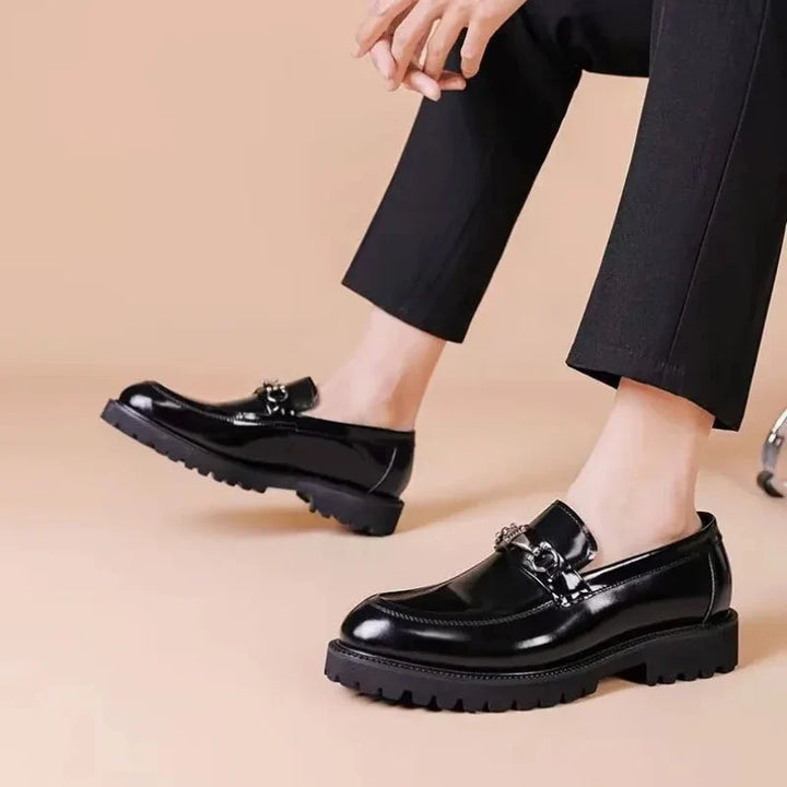 Professional men's formal loafers, designed for a polished look in office and business environments.